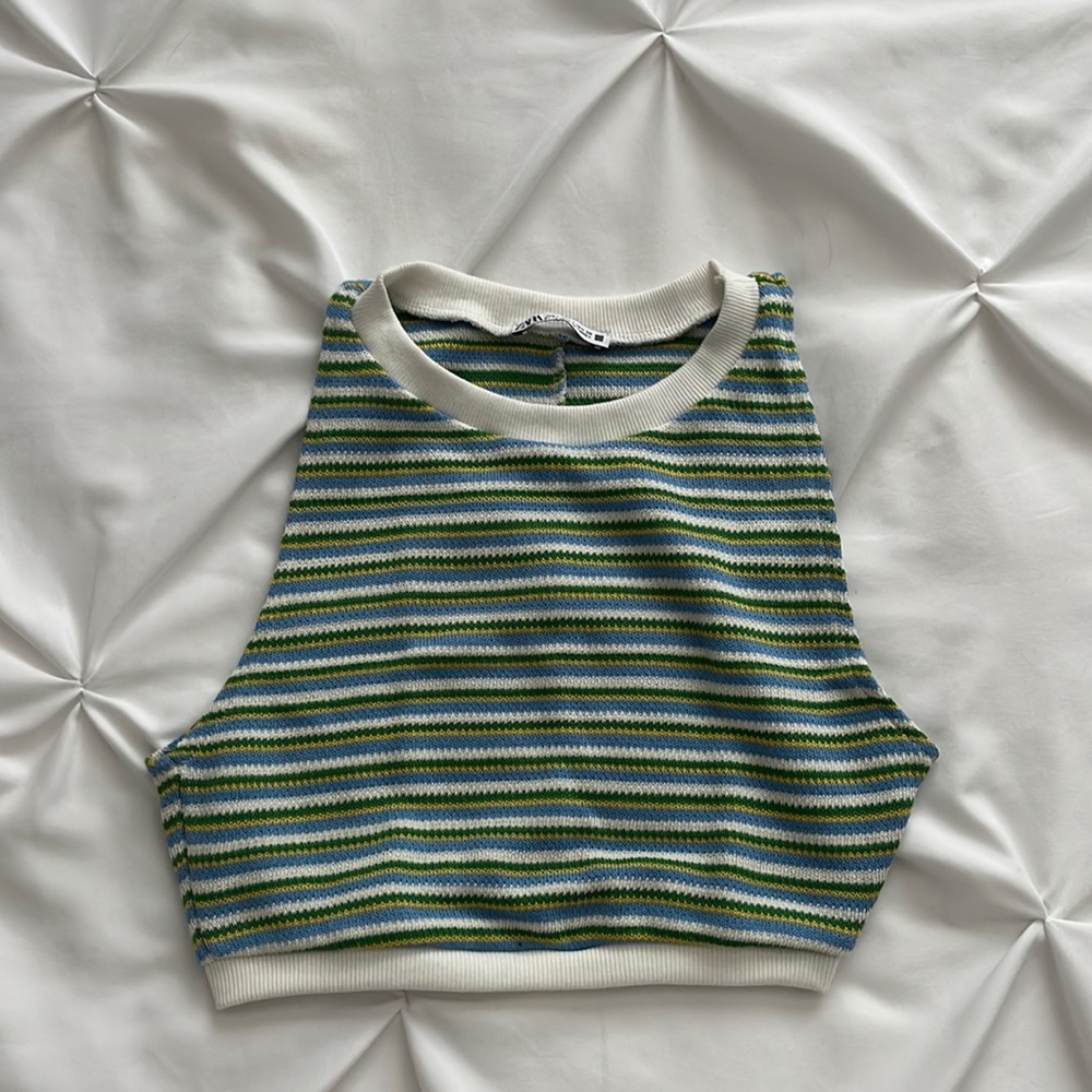 Stripped Knit Tank